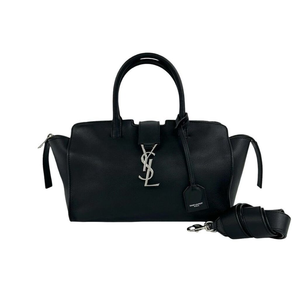 Saint Laurent Paris Baby Duffle Leather 2way Bag